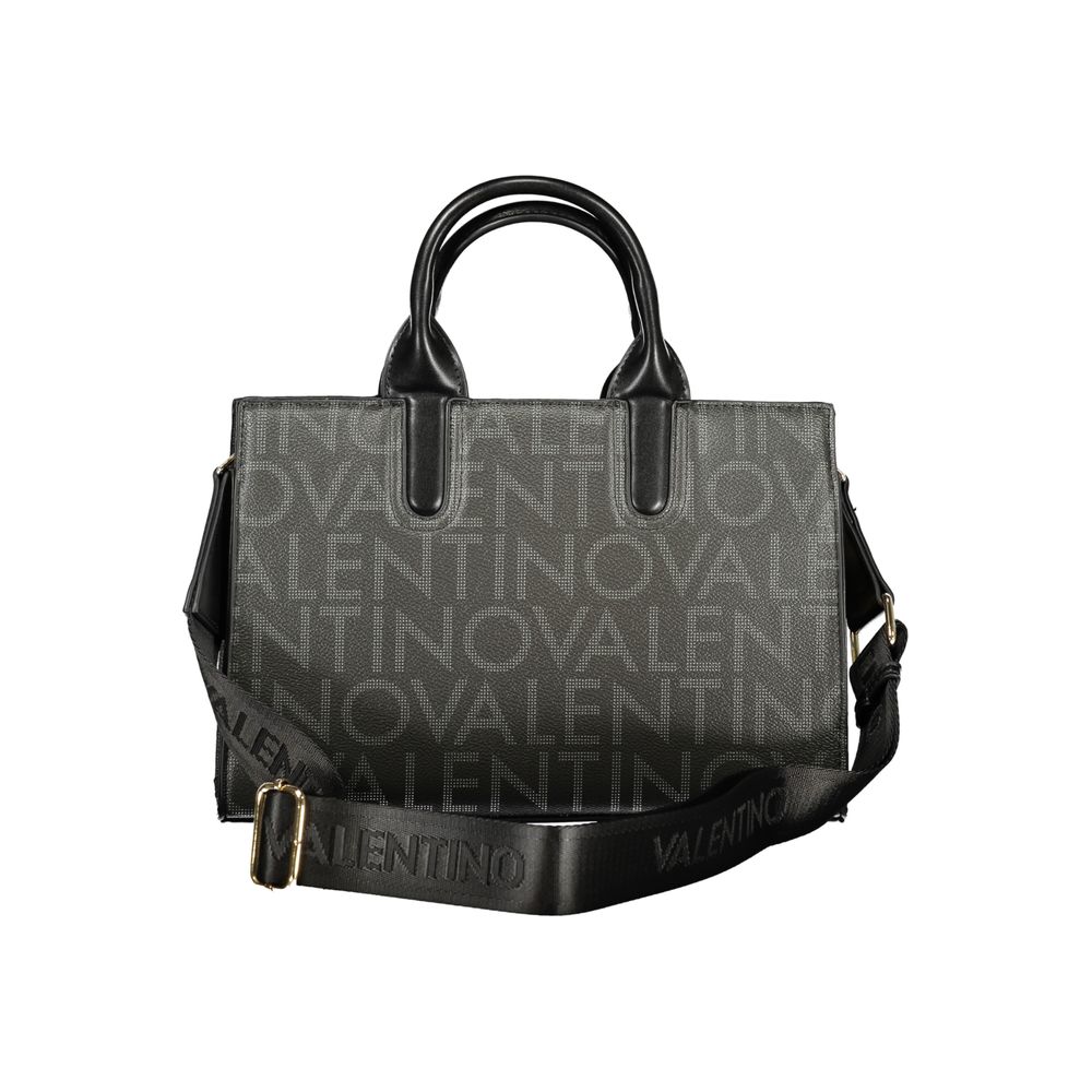 Mario Valentino Sac à main noir en polyuréthane pour femmes