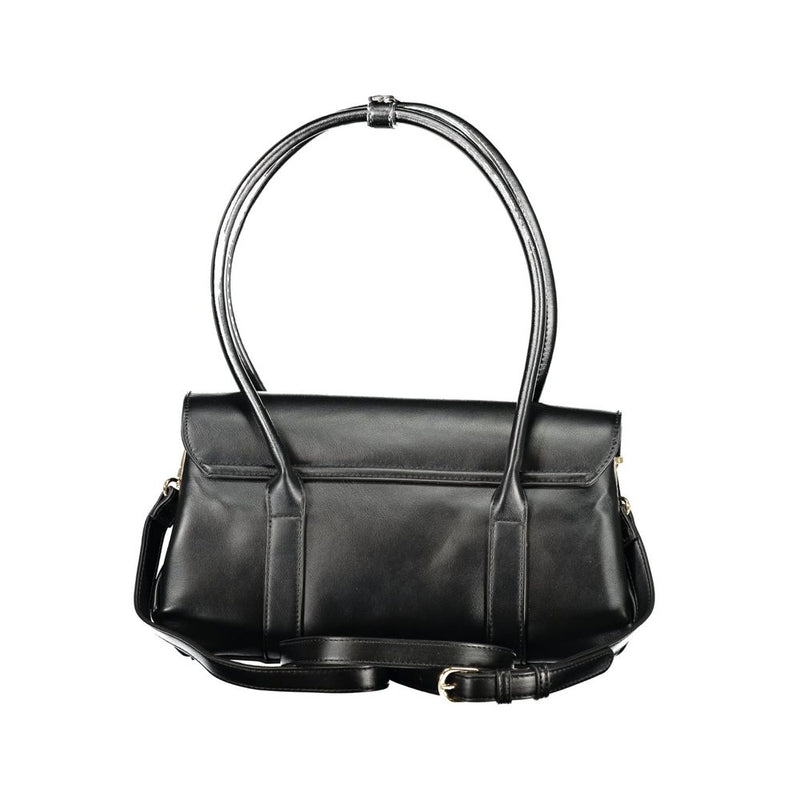 Mario Valentino Nero Poliuretano Sac à main pour femme - Noir