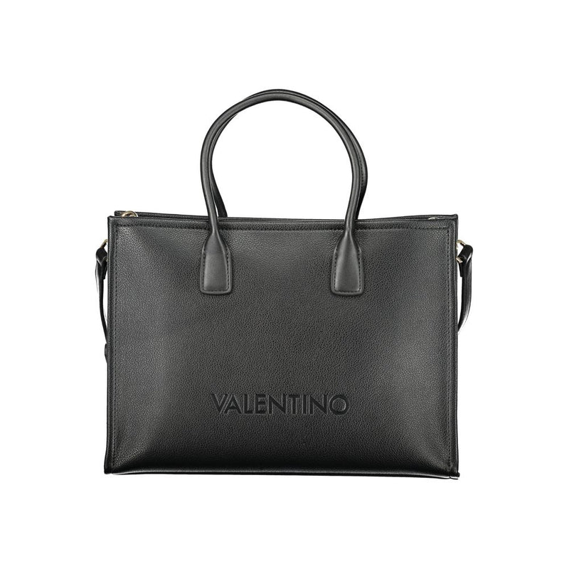 Mario Valentino Nero Poliuretano Women's Handbag - Élégant Tote