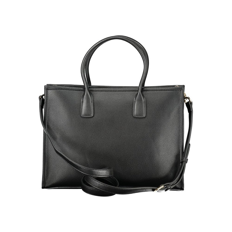 Mario Valentino Nero Poliuretano Women's Handbag - Élégant Tote