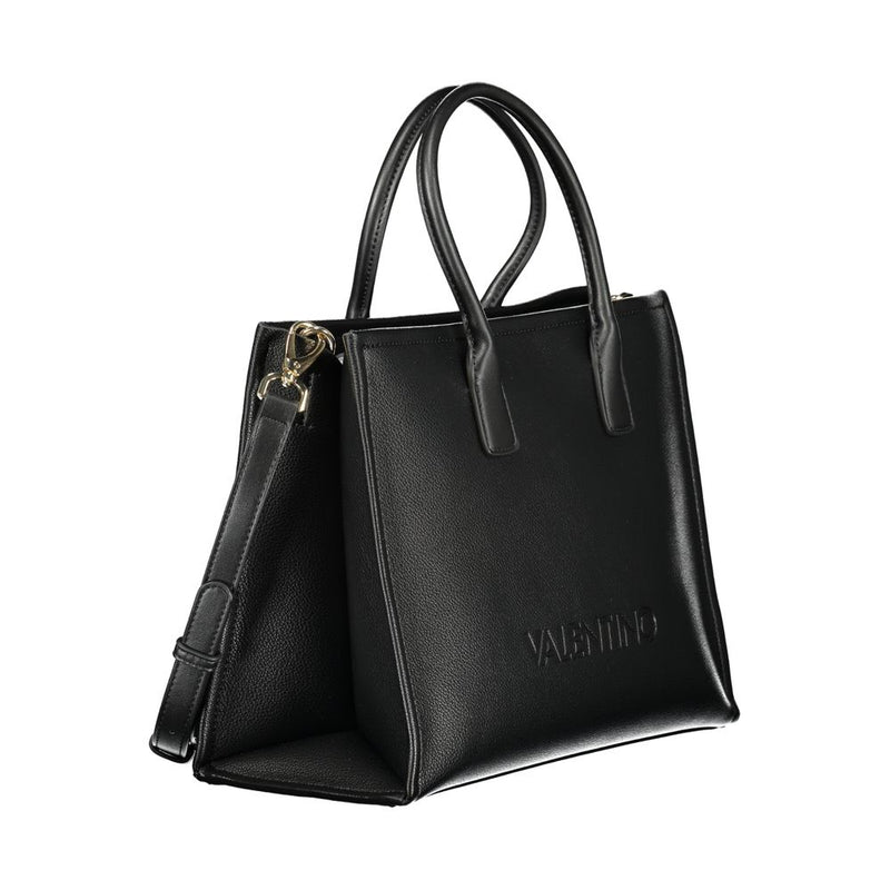 Mario Valentino Nero Poliuretano Women's Handbag - Élégant Tote