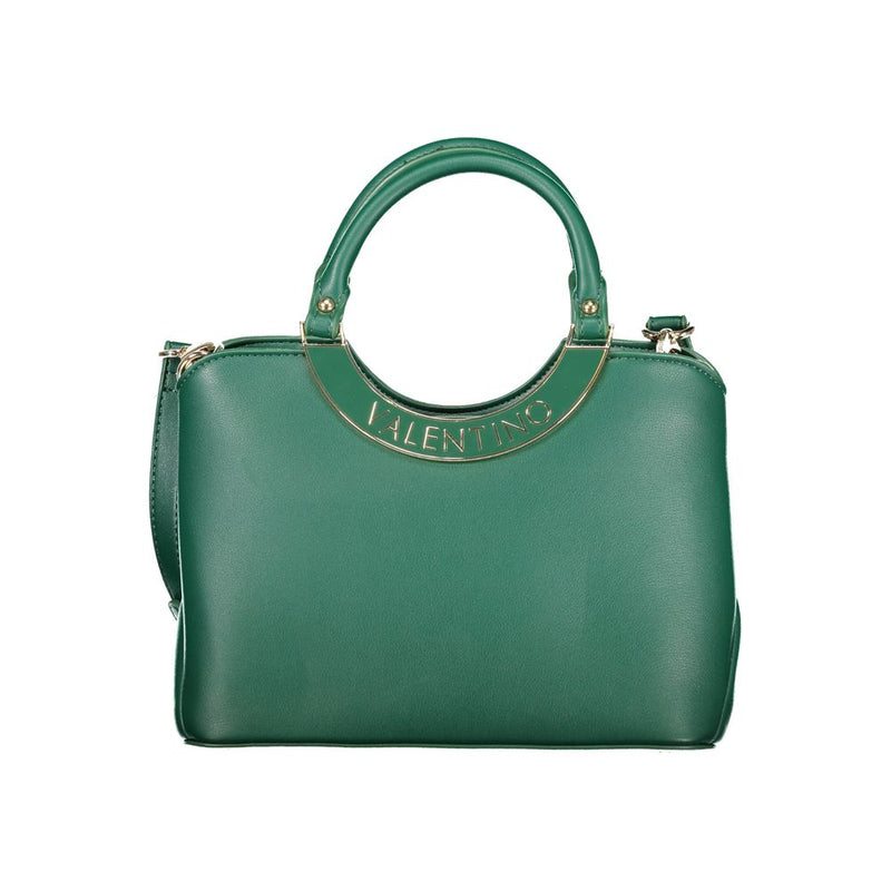 Mario Valentino Verde Polyurethane Handbag for Women