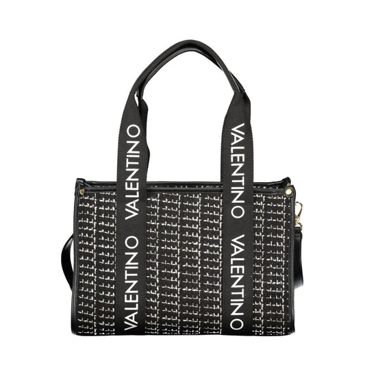 Mario Valentino Black Polyester Women Handbag
