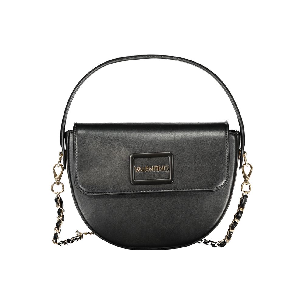 Mario Valentino Nero Poliuretano Women's Handbag - Bold Elegance