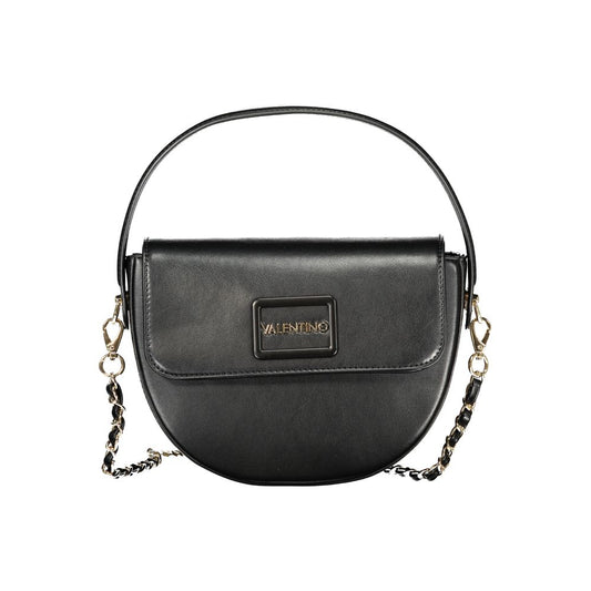 Mario Valentino Nero Poliuretano Women's Handbag - Élégance Audacieuse