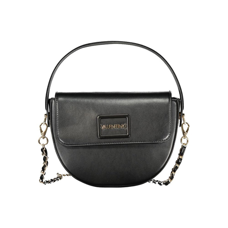Mario Valentino Nero Poliuretano Women's Handbag - Élégance Audacieuse