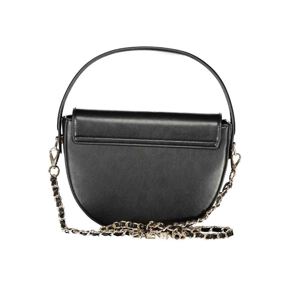 Mario Valentino Nero Poliuretano Women's Handbag - Bold Elegance