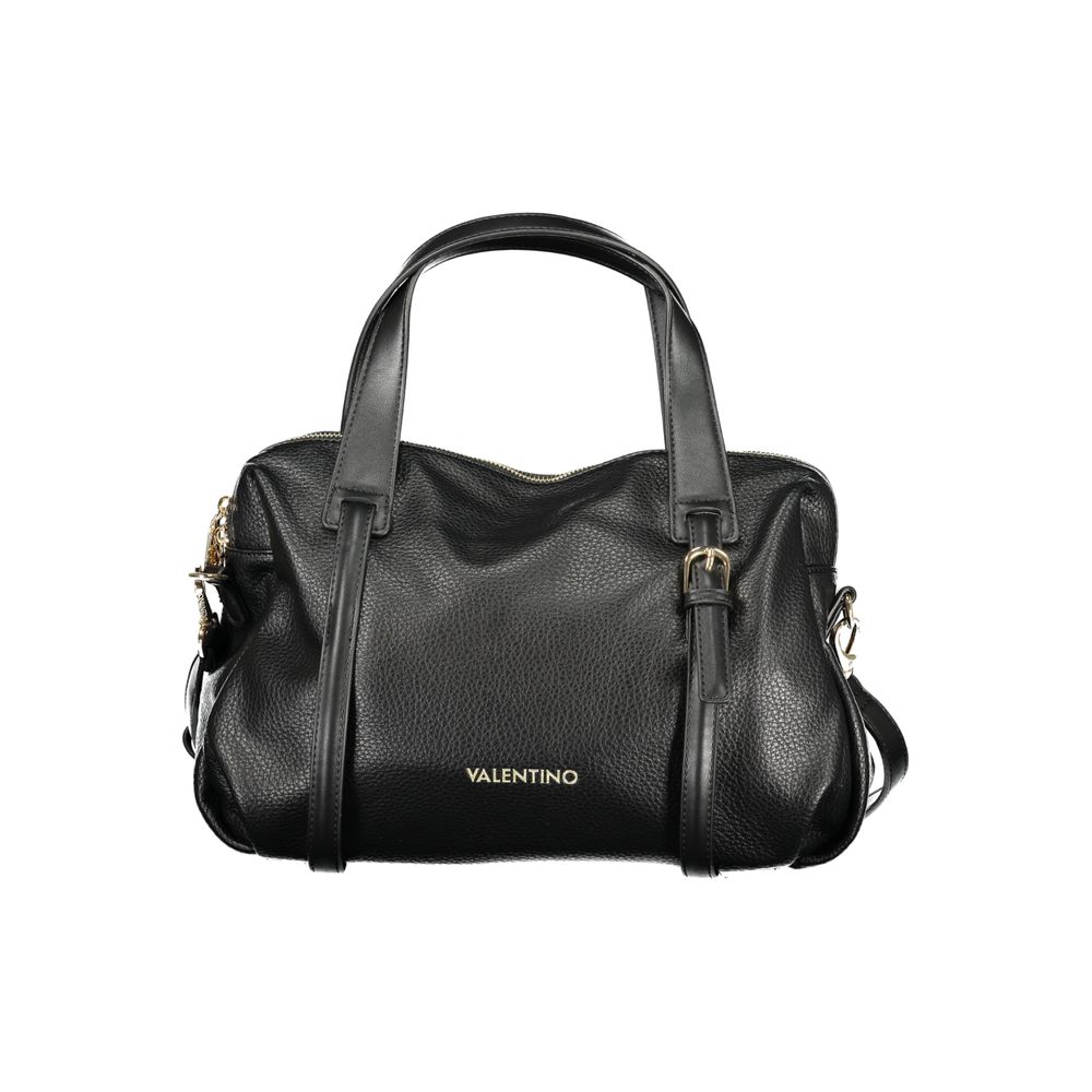 Mario Valentino Black Polyurethane Handbag for Women