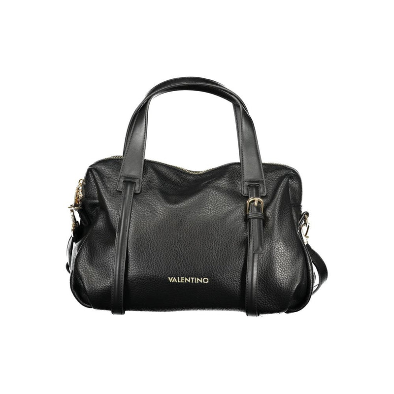 Mario Valentino Black Polyurethane Handbag for Women