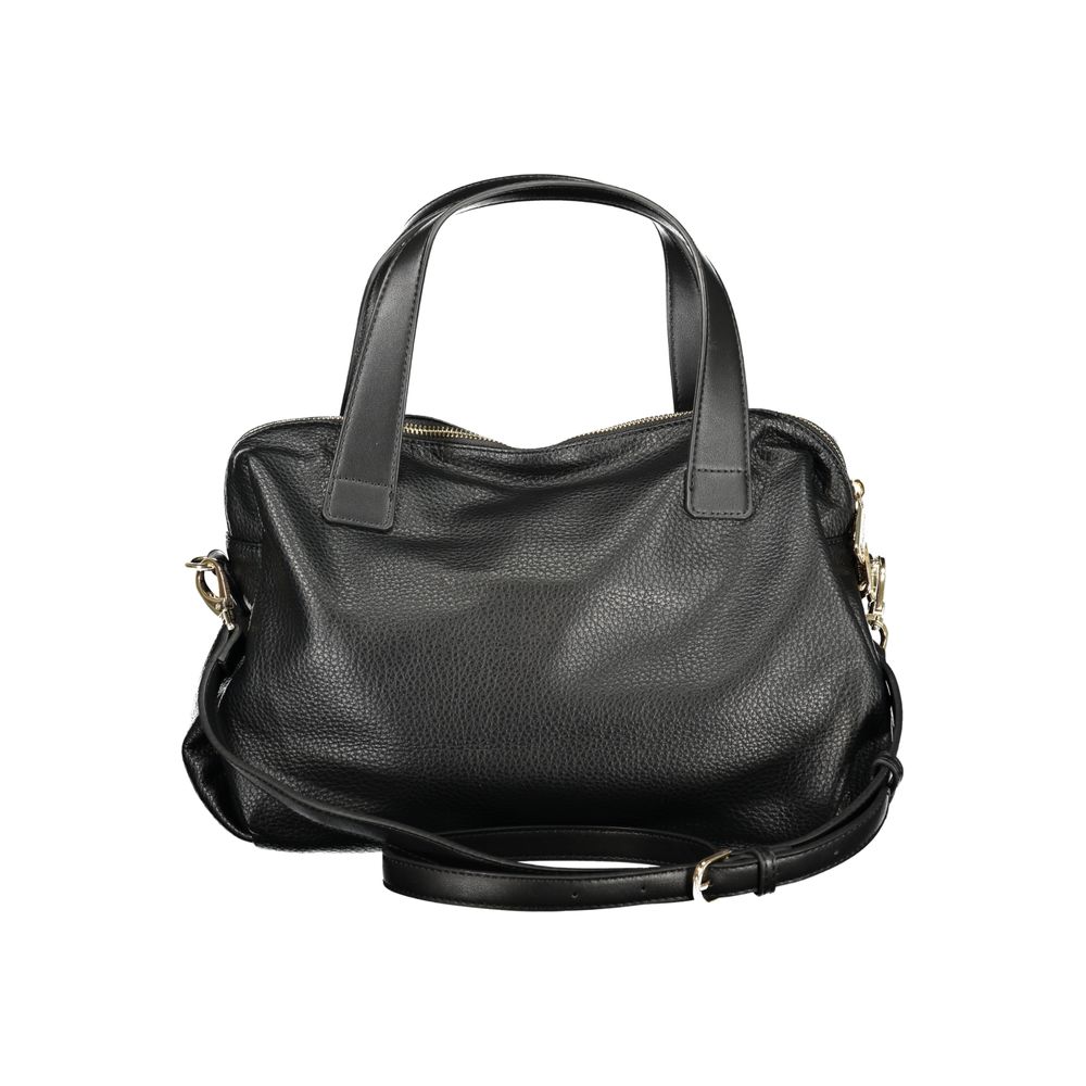 Mario Valentino Black Polyurethane Handbag for Women