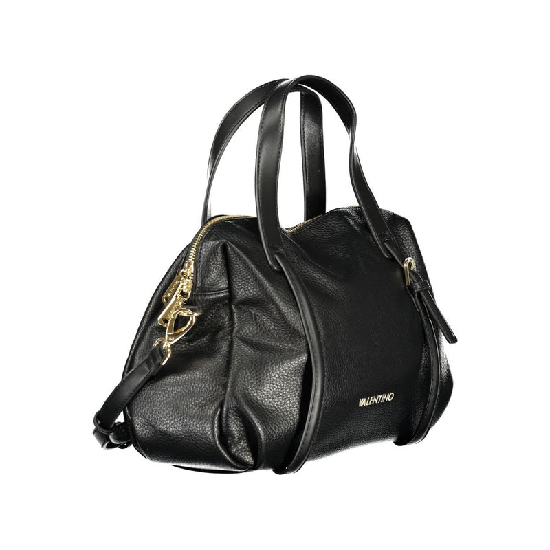 Mario Valentino Black Polyurethane Handbag for Women