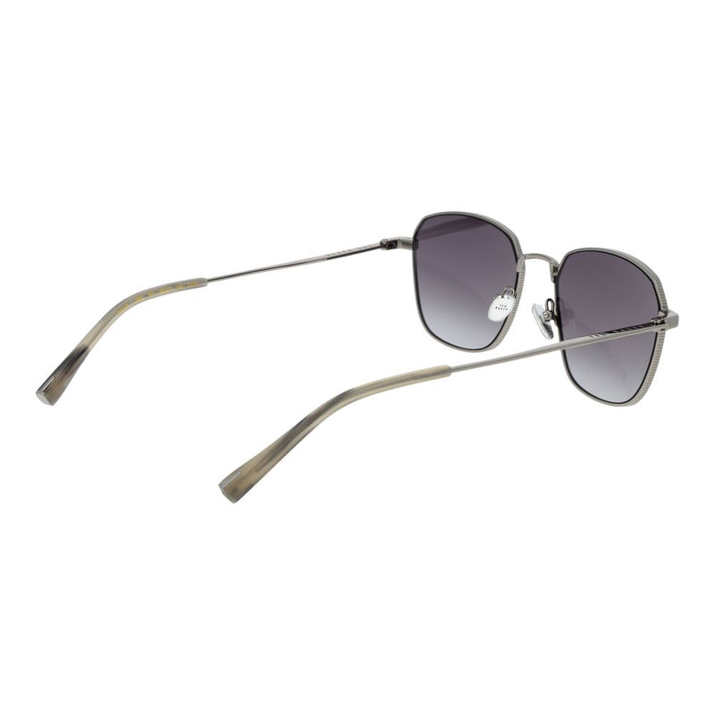 Lunettes de soleil en métal gris Ted Baker