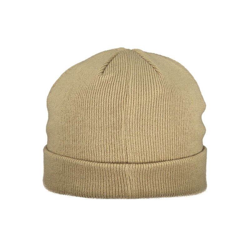 Fila Beige Acrylic Men's Cap - Sporty Elegance