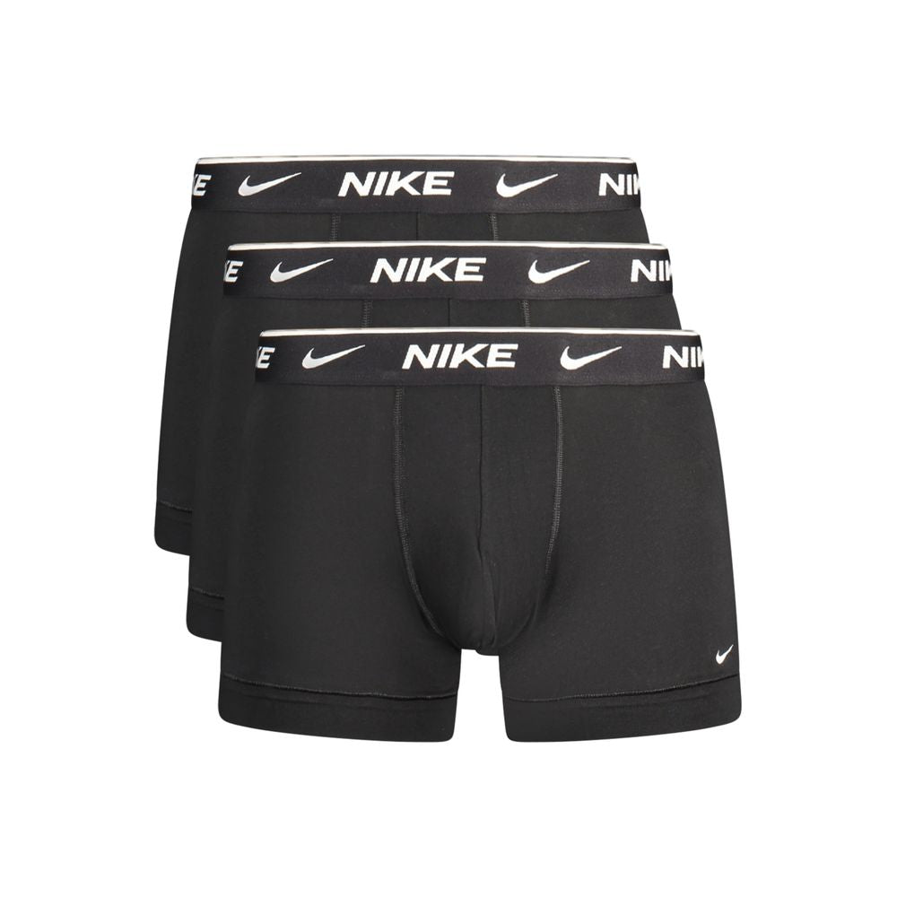 Nike Black Cotton Men Boxer Short - Confort et Style