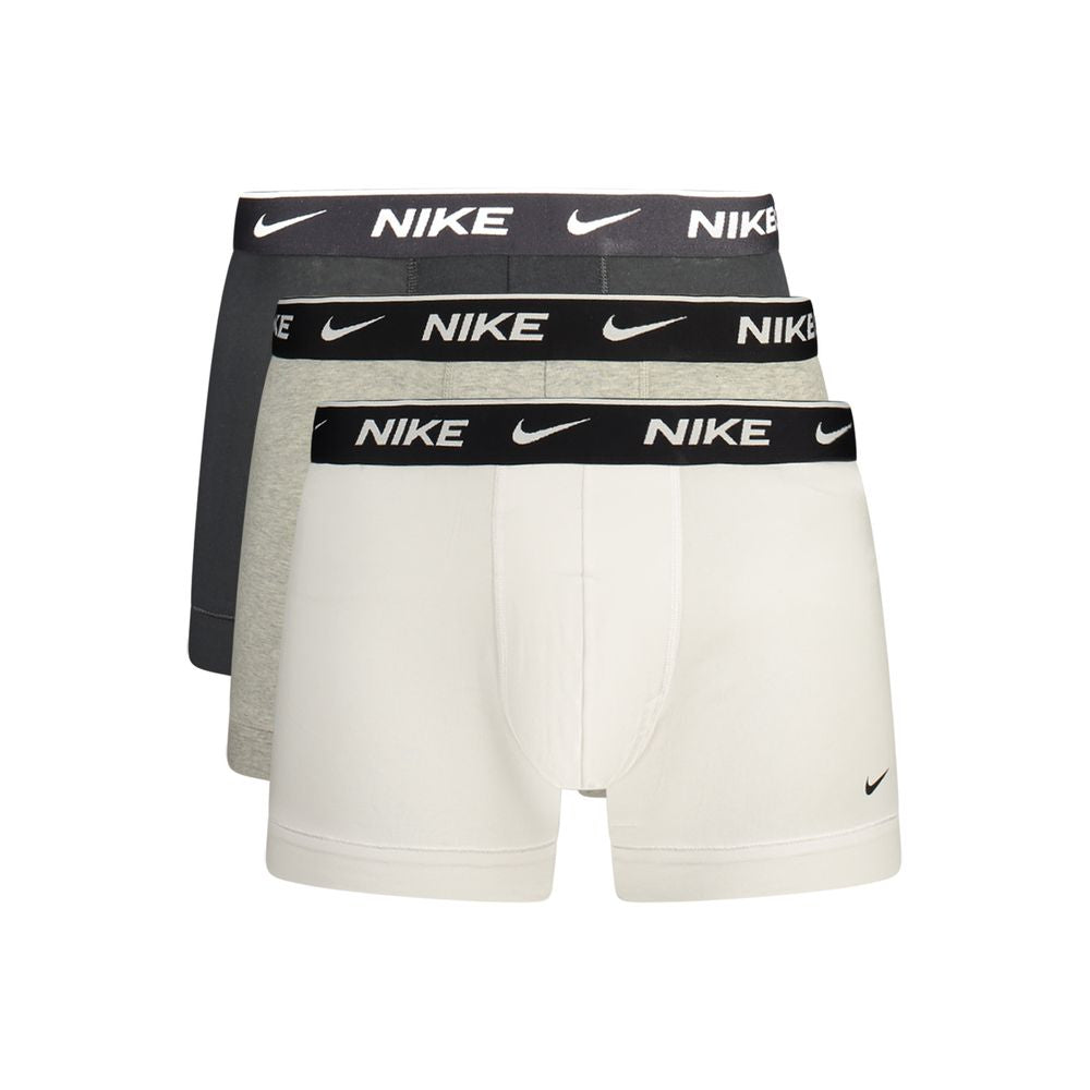 Nike Grey Cotton Men Boxer Short - Comfortable & Stylish