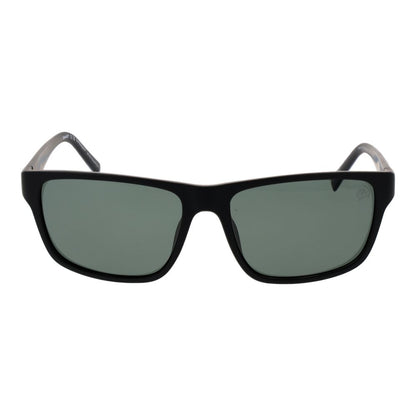 Lunettes de soleil Timberland en acier inoxydable noir