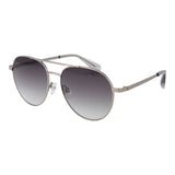 Lunettes de soleil en métal gris Ted Baker