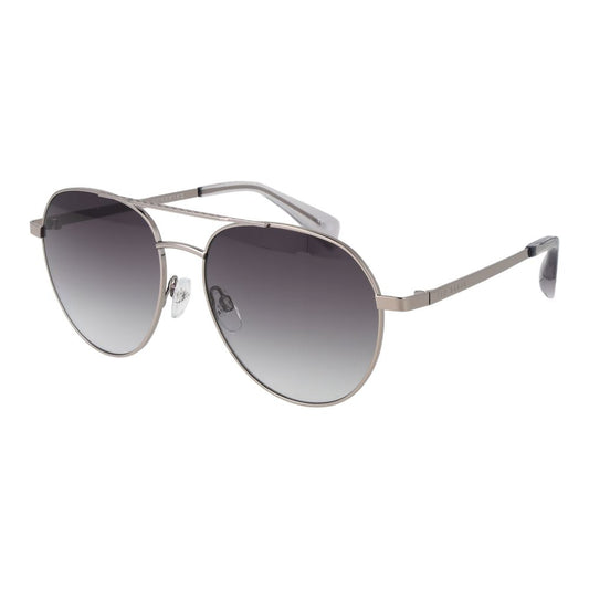 Lunettes de soleil Ted Baker en métal gris