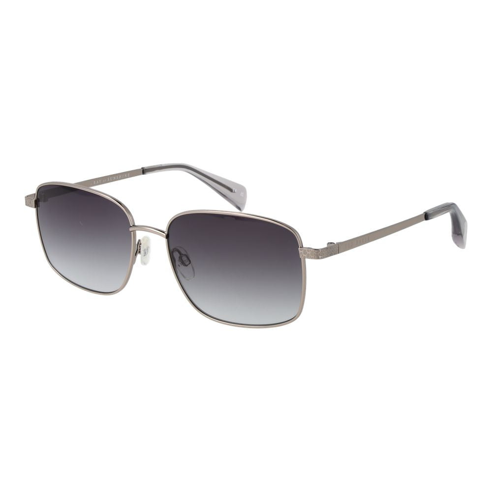 Ted Baker Gray Metal Sunglasses - Stylish Unisex Eyewear
