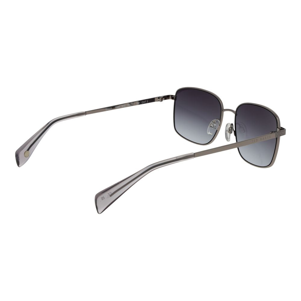 Ted Baker Gray Metal Sunglasses - Stylish Unisex Eyewear