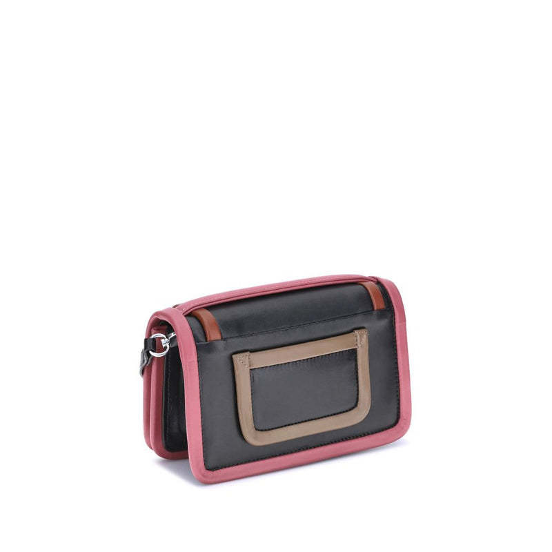 Pierre Hardy Sac Épaule Multicolore en Cuir de Veau Bos Taurus