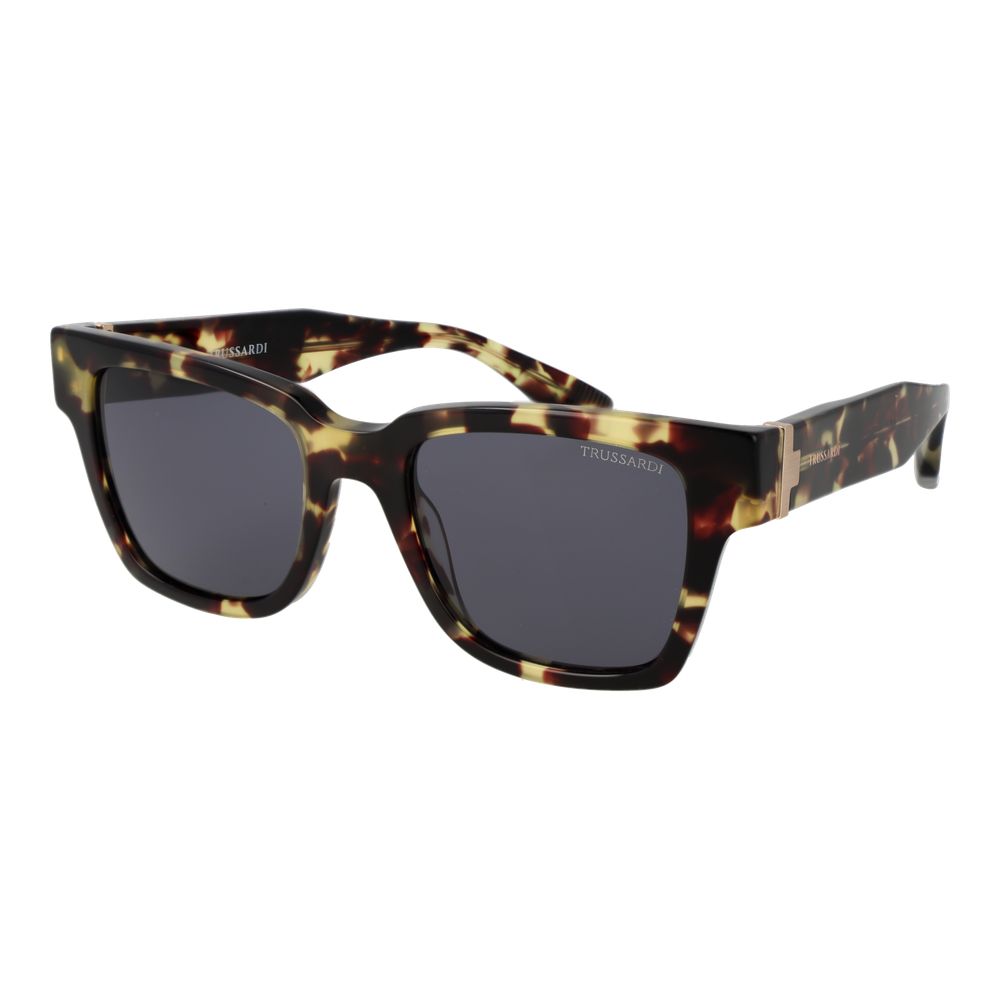 Trussardi Brown Acetate Sunglasses for Men