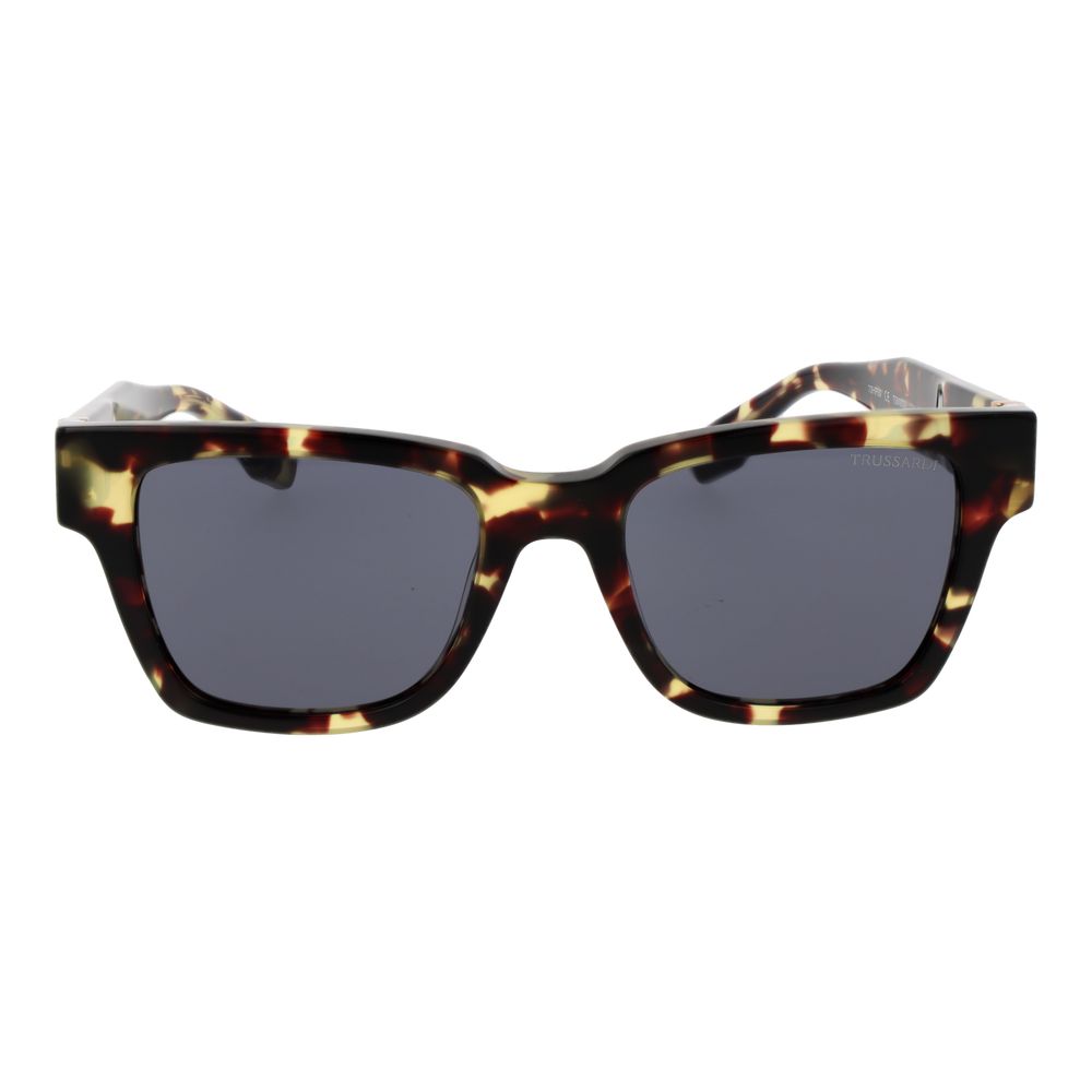 Trussardi Brown Acetate Sunglasses for Men