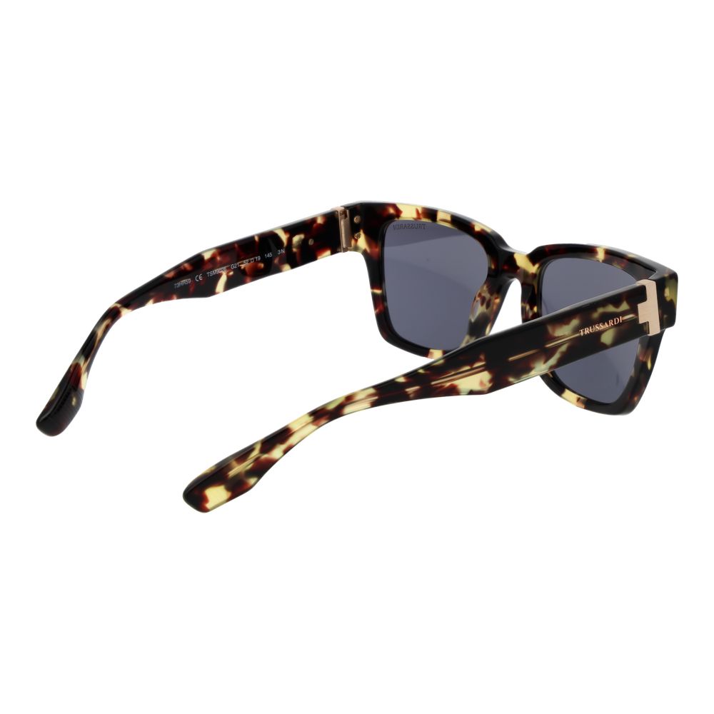 Trussardi Brown Acetate Sunglasses for Men