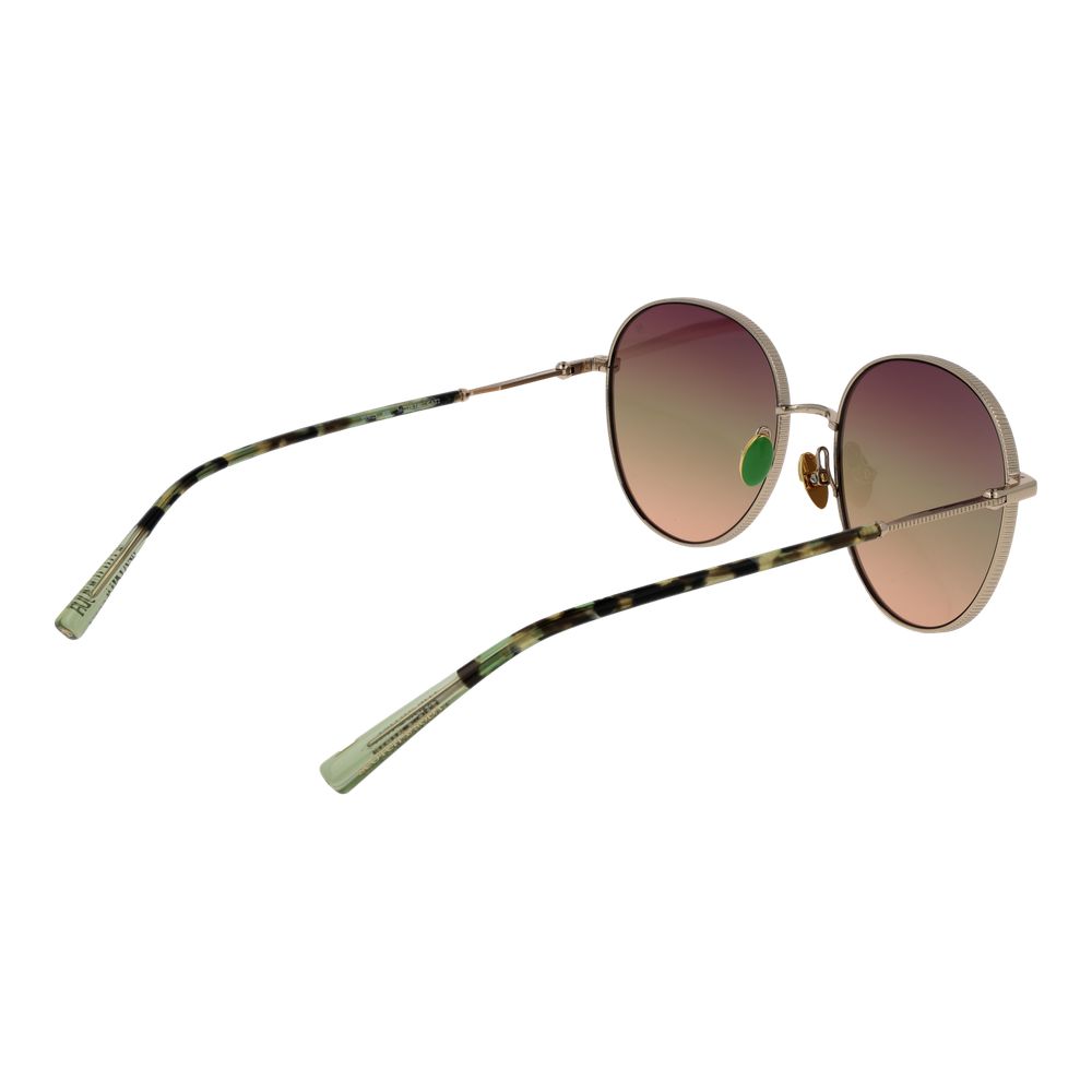Lunettes de soleil en métal rose doré Scotch & Soda pour femmes