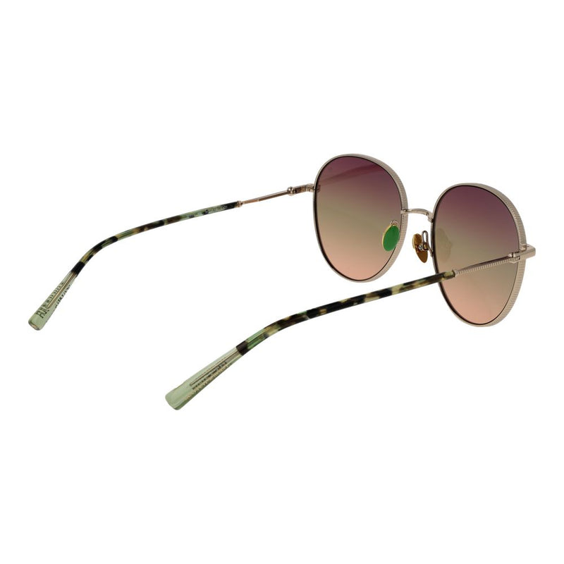 Lunettes de soleil en métal rose doré Scotch & Soda pour femmes