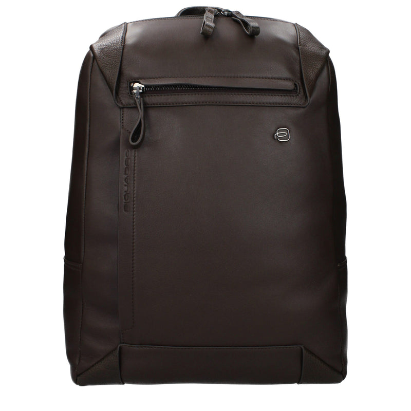 Piquadro Bruine Leren Rugzak
