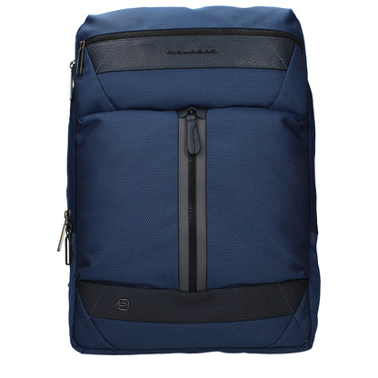 Sac à dos en tissu bleu Piquadro