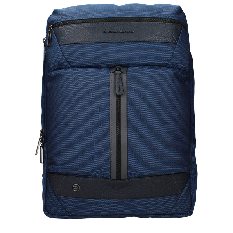 Piquadro Blauwe Stoffen Rugzak