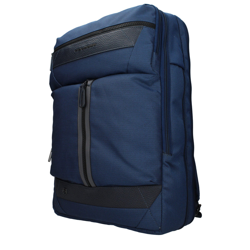 Piquadro Blauwe Stoffen Rugzak