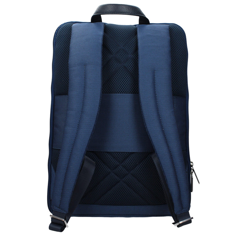 Piquadro Blauwe Stoffen Rugzak