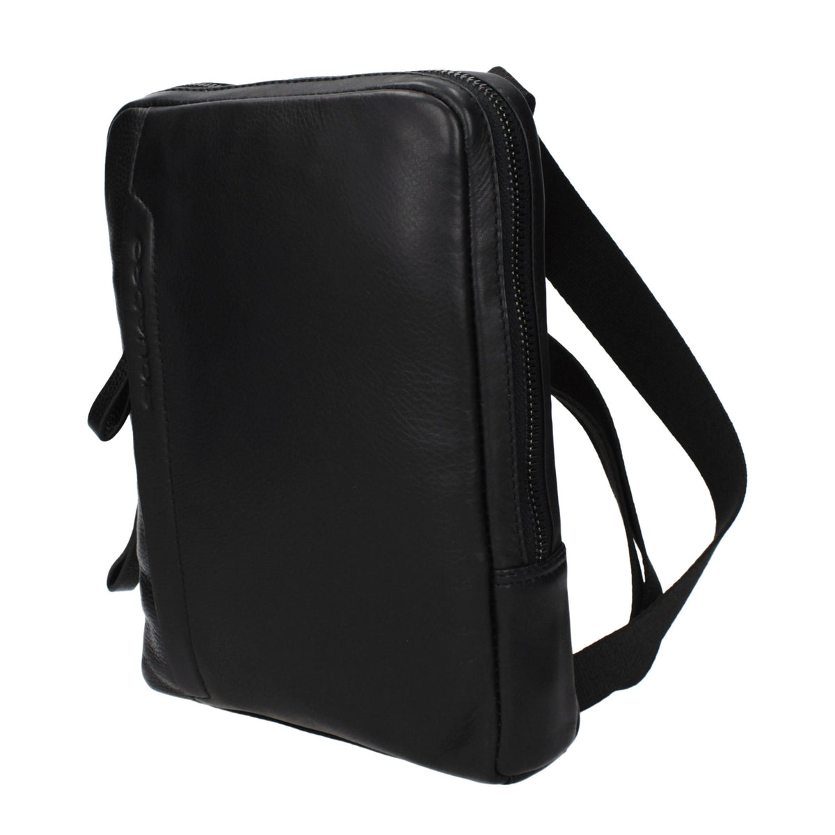 Piquadro Sac Bandoulière en Cuir Noir