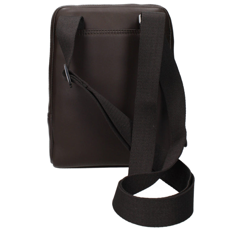 Piquadro Brown Leather Crossbody Bag - Stylish & Functional
