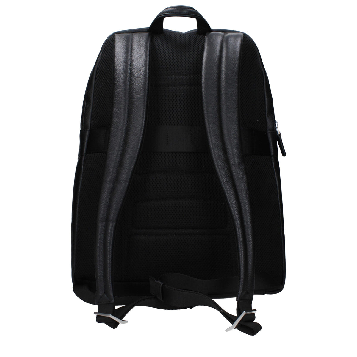 Piquadro Black Leather Backpack - Stylish & Functional