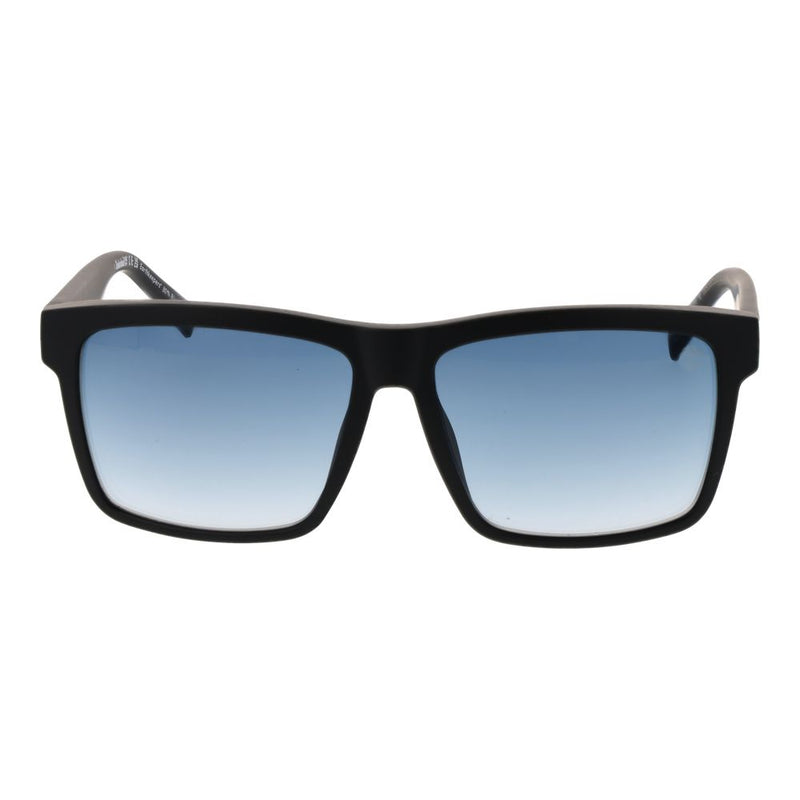 Lunettes de soleil en acier inoxydable noir Timberland