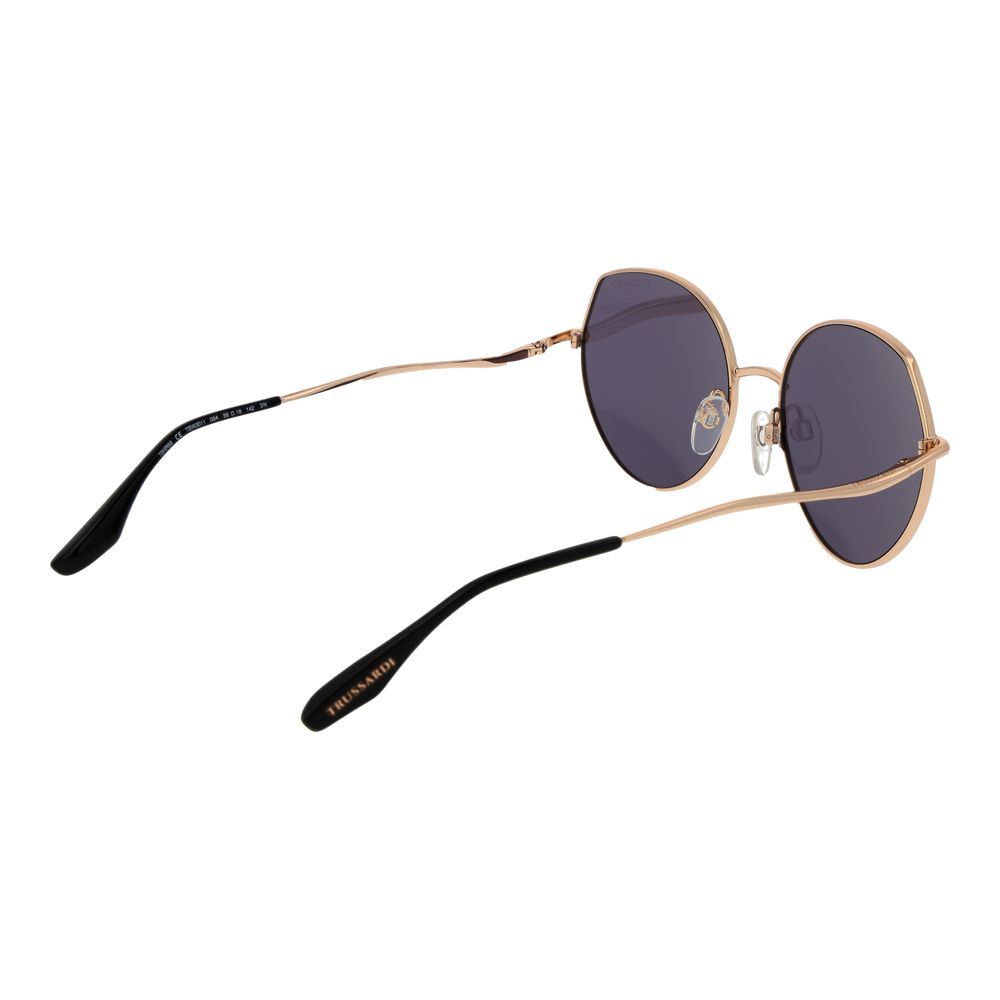 Trussardi Black Metal Sunglasses for Women - Chic & Protective