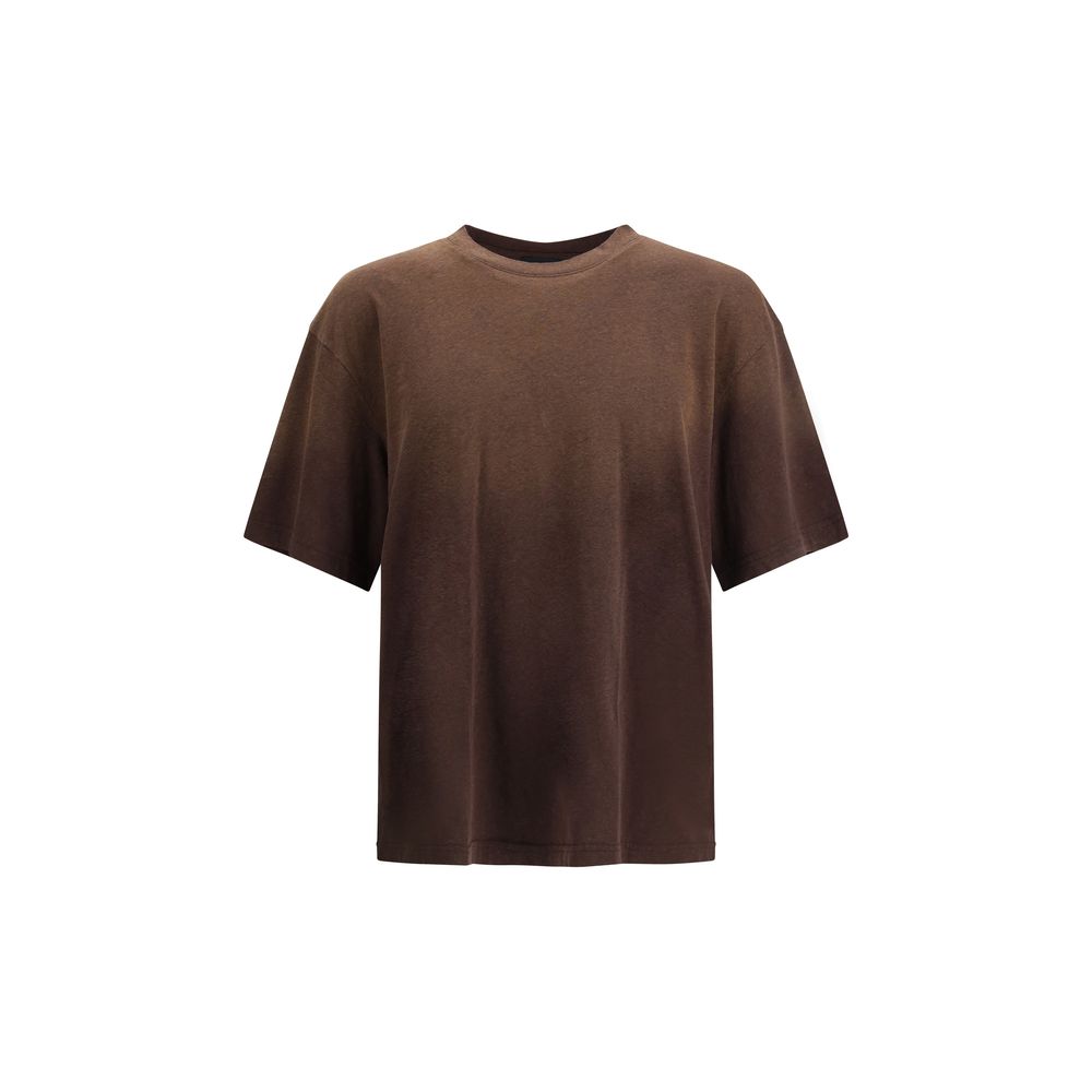 Axel Arigato T-Shirt Bubble Reverse en Coton Marron