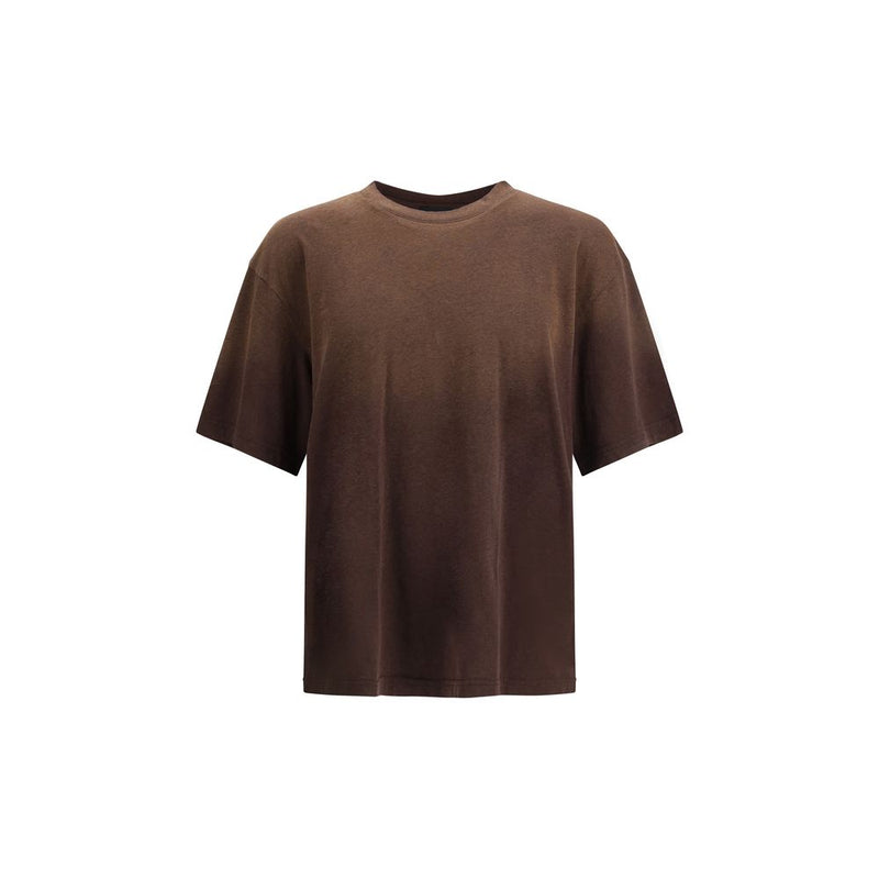 Axel Arigato Brown Cotton Sportswear - Bubble Reverse T-Shirt