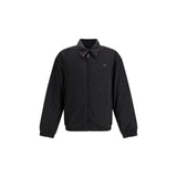 Veste longue Prada en polyamide recyclé noir