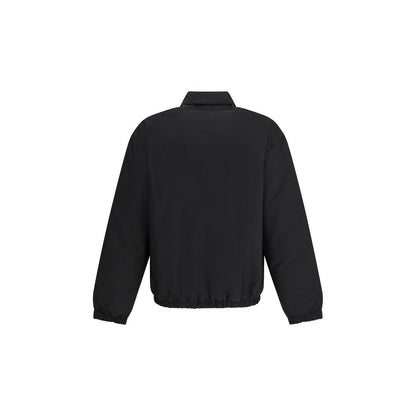 Prada Black Recycled Polyamide Full-Length Jacket