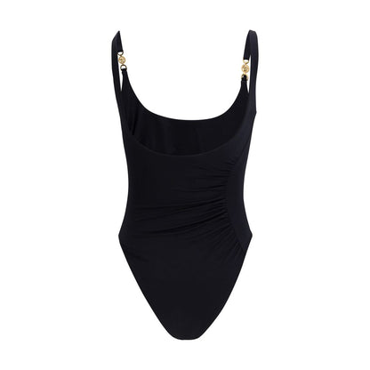 Maillot de bain une pièce Versace en polyamide noir