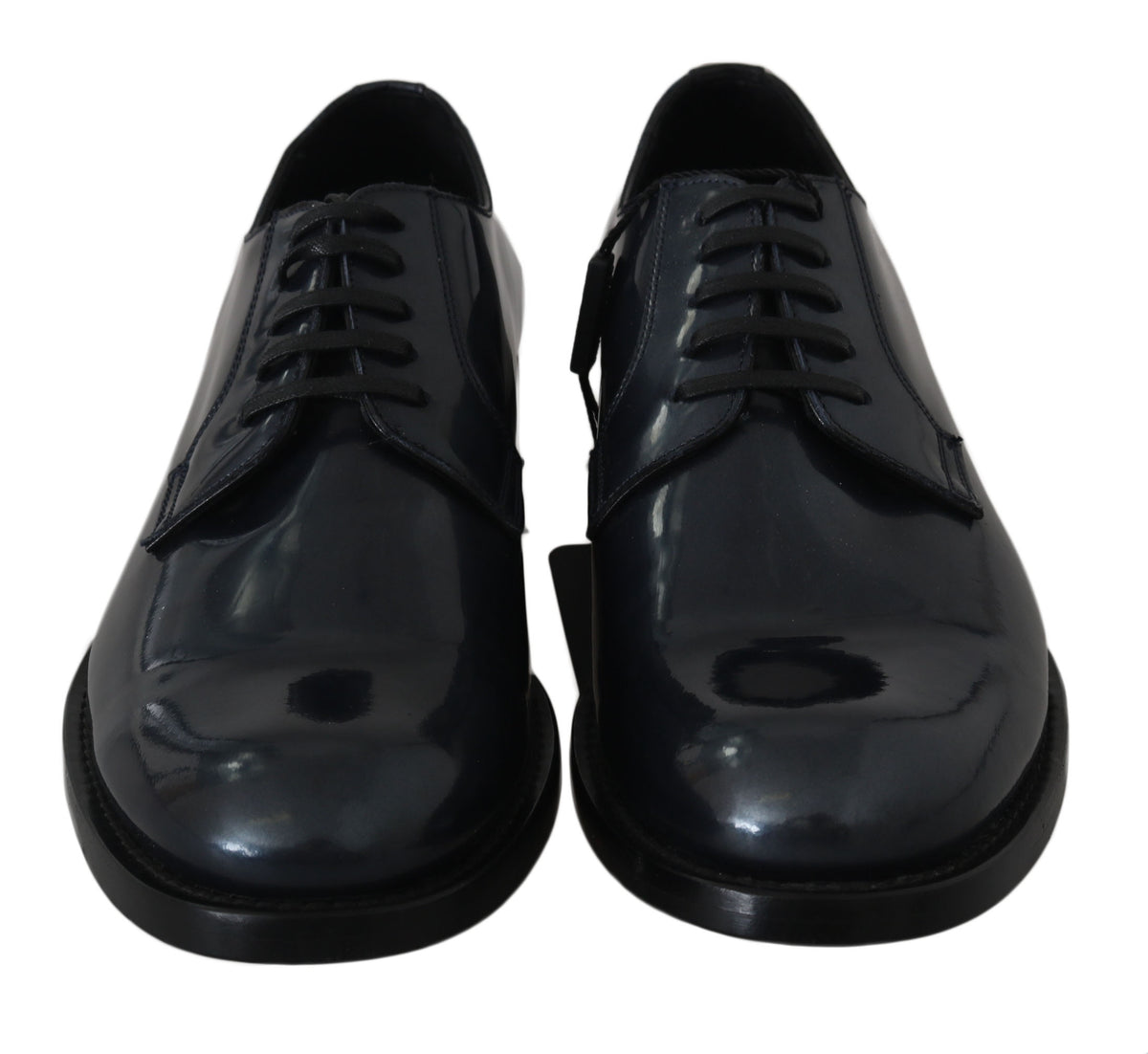 Dolce &amp; Gabbana Chaussures habillées Derby en cuir bleu