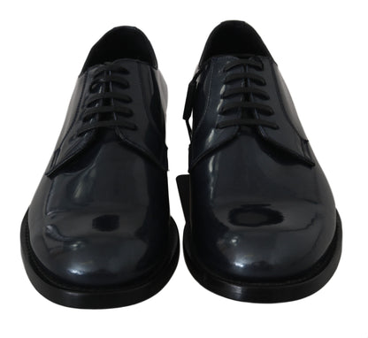 Dolce &amp; Gabbana Chaussures habillées Derby en cuir bleu