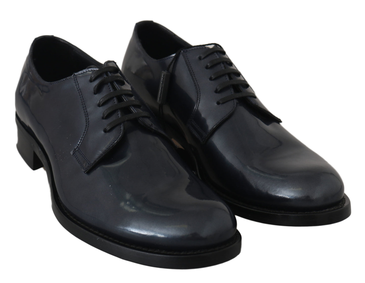 Dolce &amp; Gabbana Chaussures habillées Derby en cuir bleu