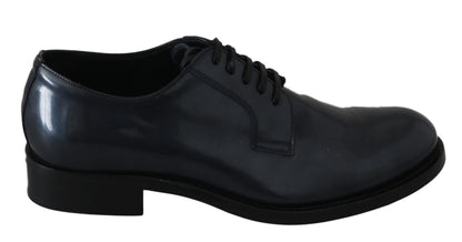 Dolce &amp; Gabbana Chaussures habillées Derby en cuir bleu