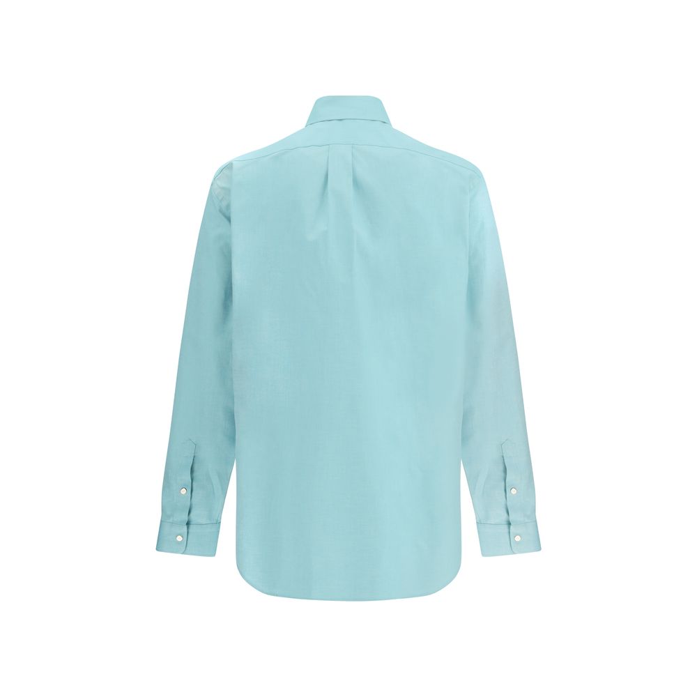Chemise habillée Fendi en coton bleu clair